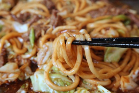 亀山名物 みそ焼きうどん