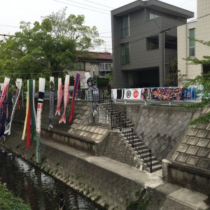 大島町こいのぼり