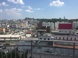 眺望　東山タワーも見えます