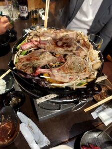 北海道でジンギスカン!!