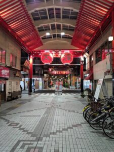 大須商店街の夜!!